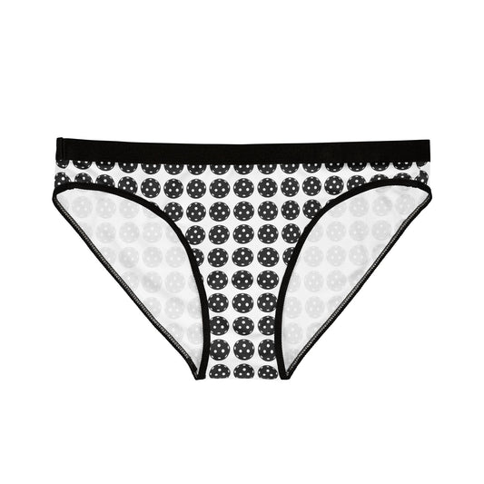Women's Funny Pickleball Brief - Pickleball Ball XS