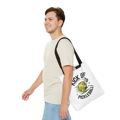Pickleball Unique Tote Bag - Kick Off to Pickleball