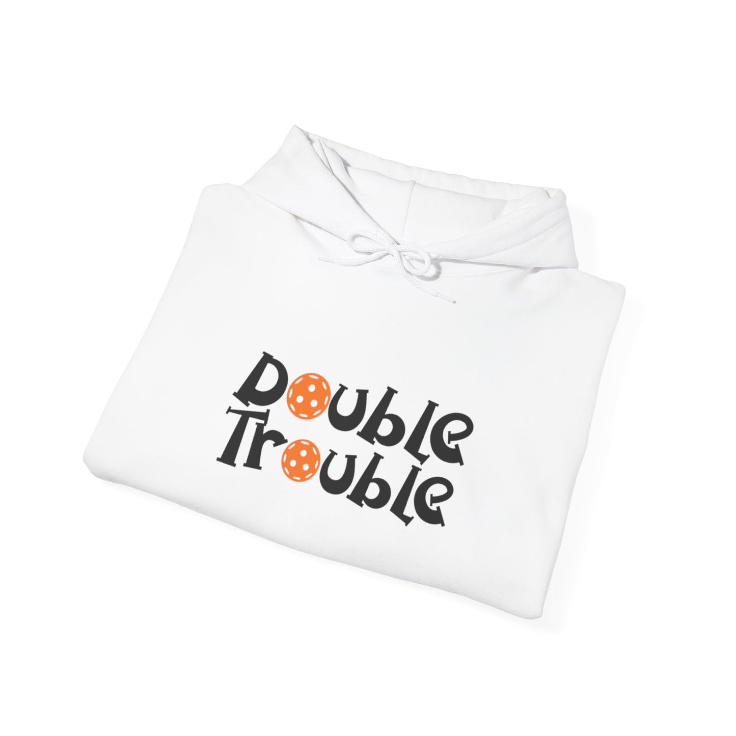 Women's Comfy Pickleball Hoodie - Double Trouble