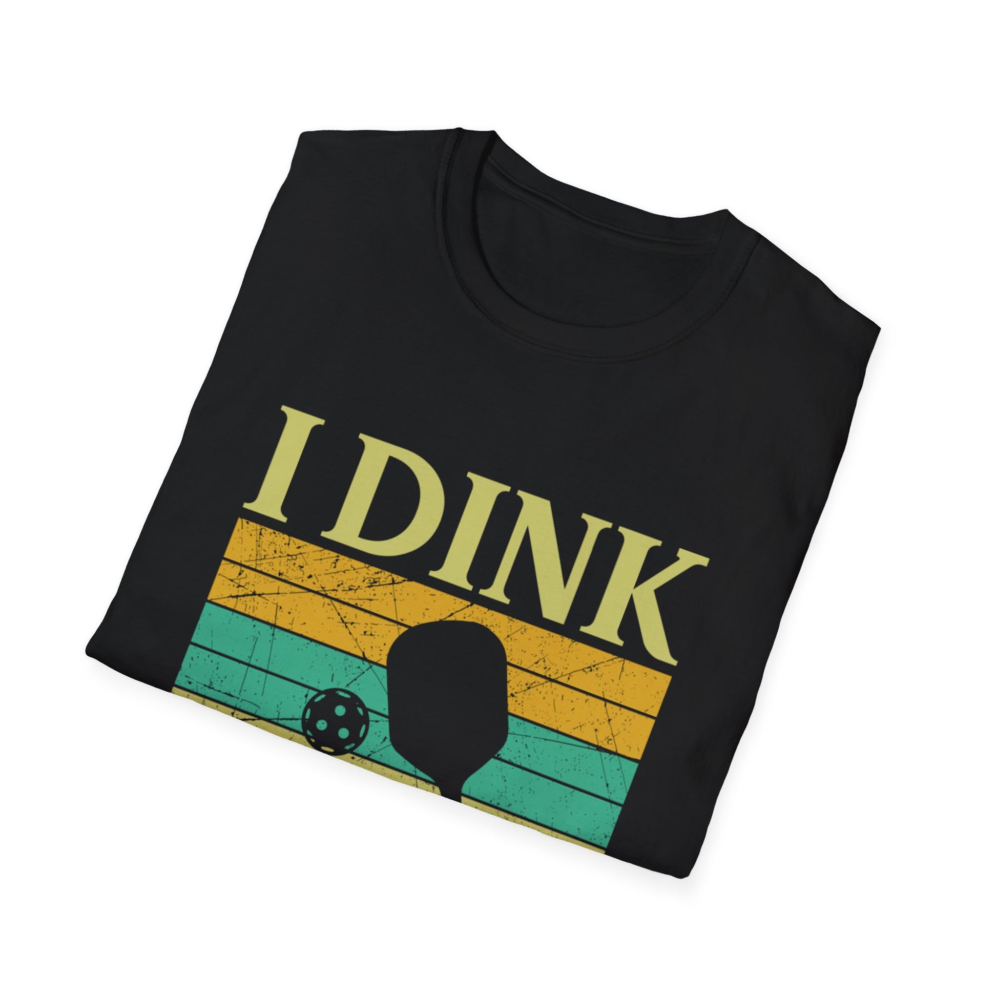 Men's Pickleball T-shirt - I Dink It's Going To Be a Good Day Retro