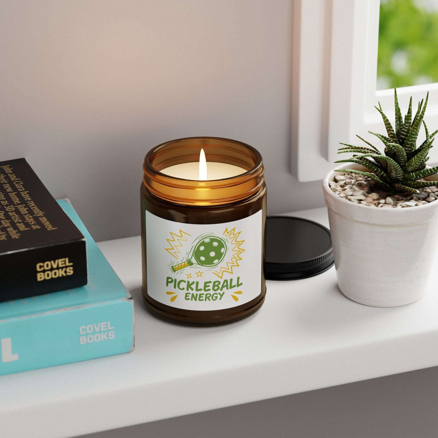 Pickleball Energetic Candle - Pickleball Energy