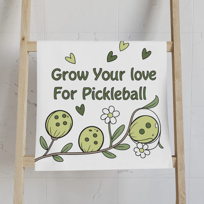 Pickleball Thoughtful Hand Towel - Grow Your Love For Pickleball