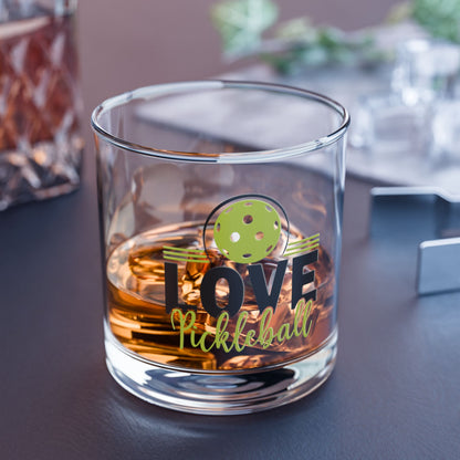 Pickleball Durable Rocks Glass - Love Pickleball