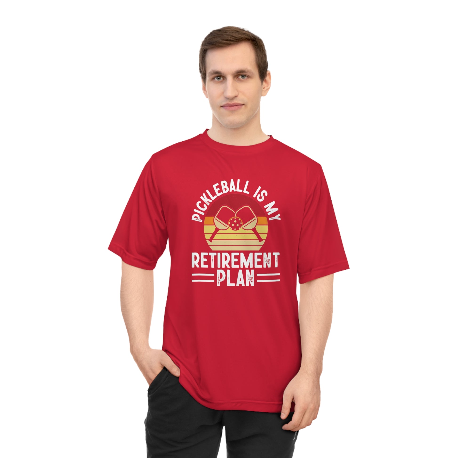 Men's Pickleball T-shirt - Pickleball Is My Retirement Plan