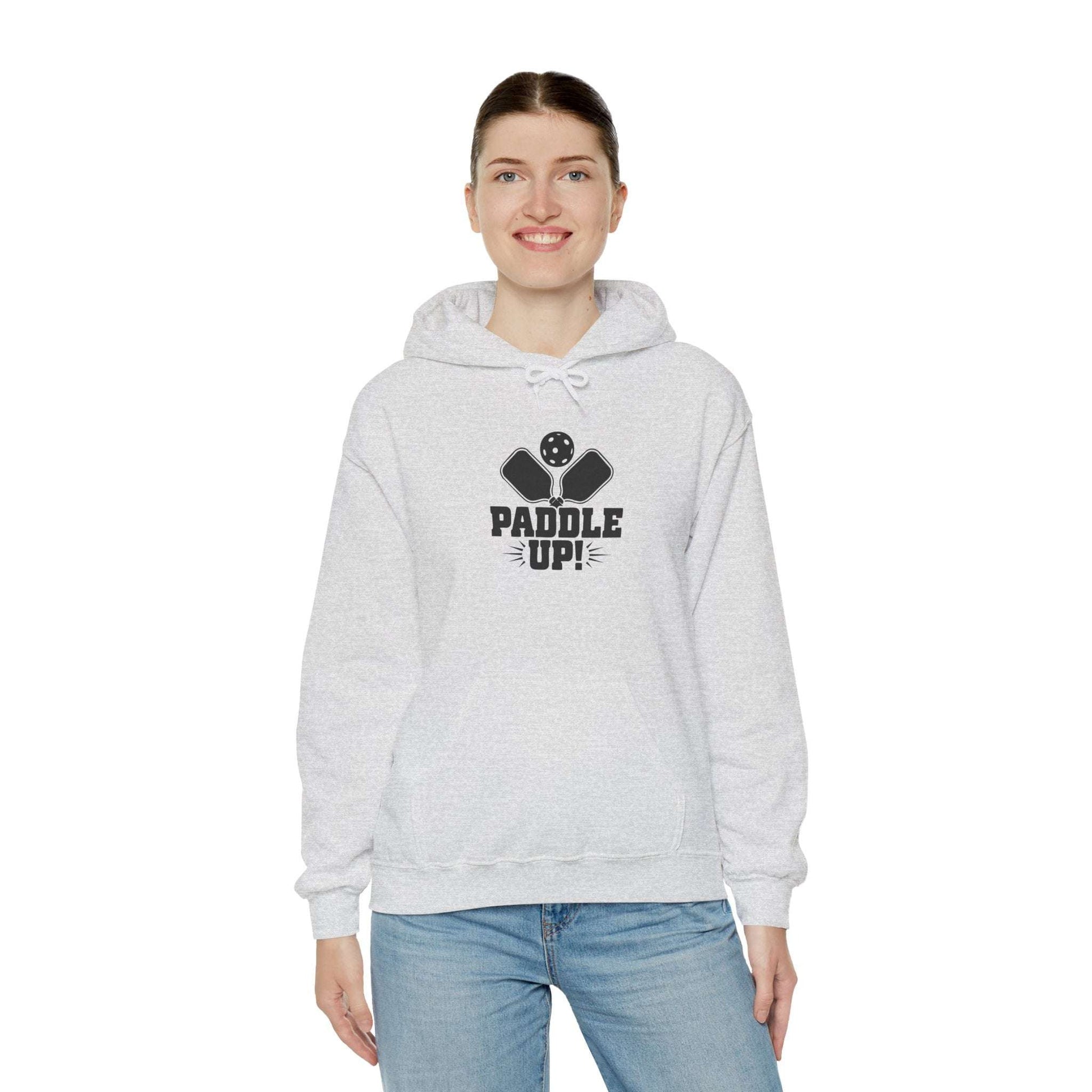 Women's Durable Pickleball Hoodie - Paddle Up