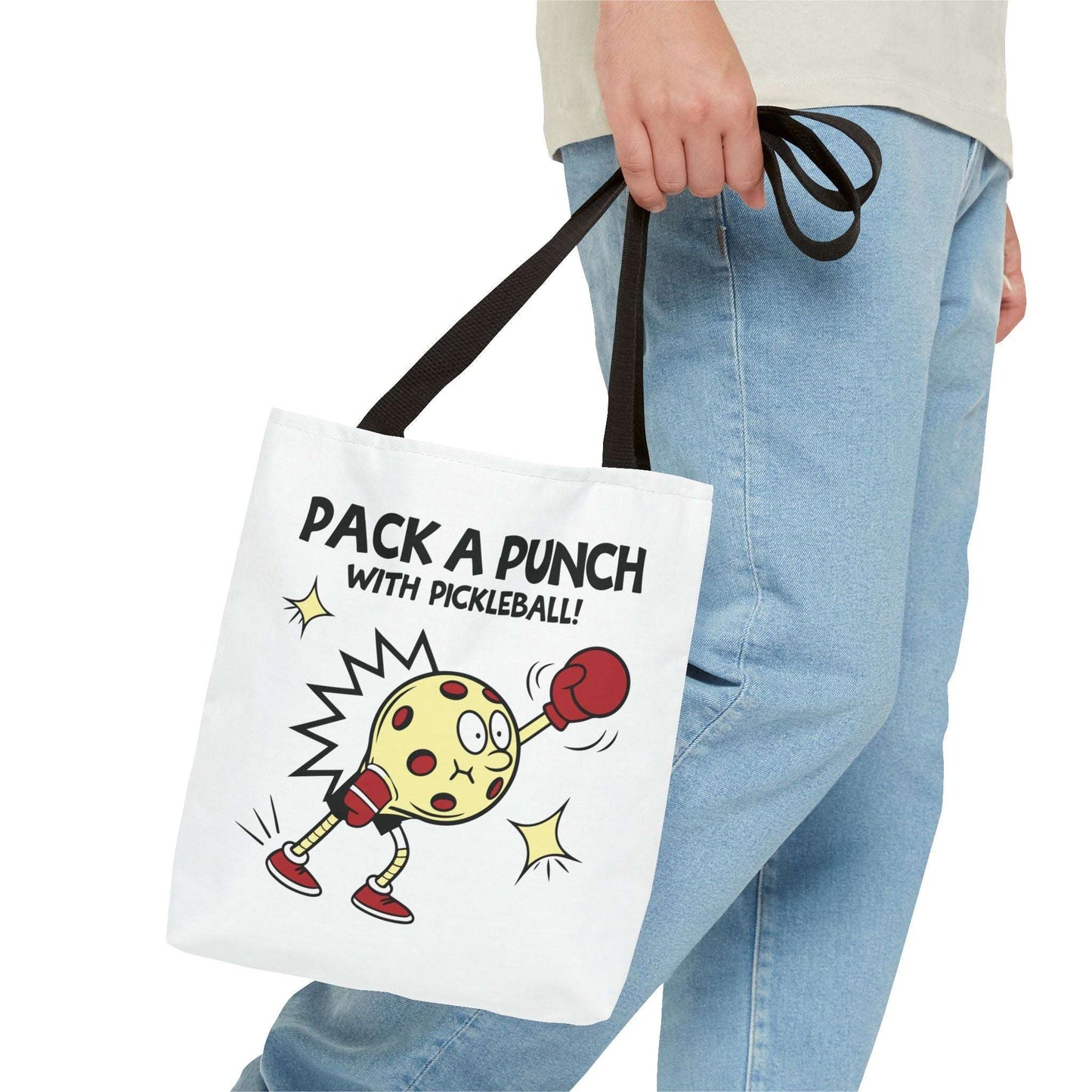 Pickleball Stylish Tote Bag - Pack a Punch with Pickleball