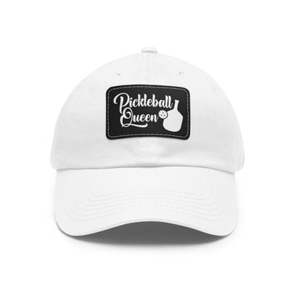 Pickleball Stylish Cap - Pickleball Queen White