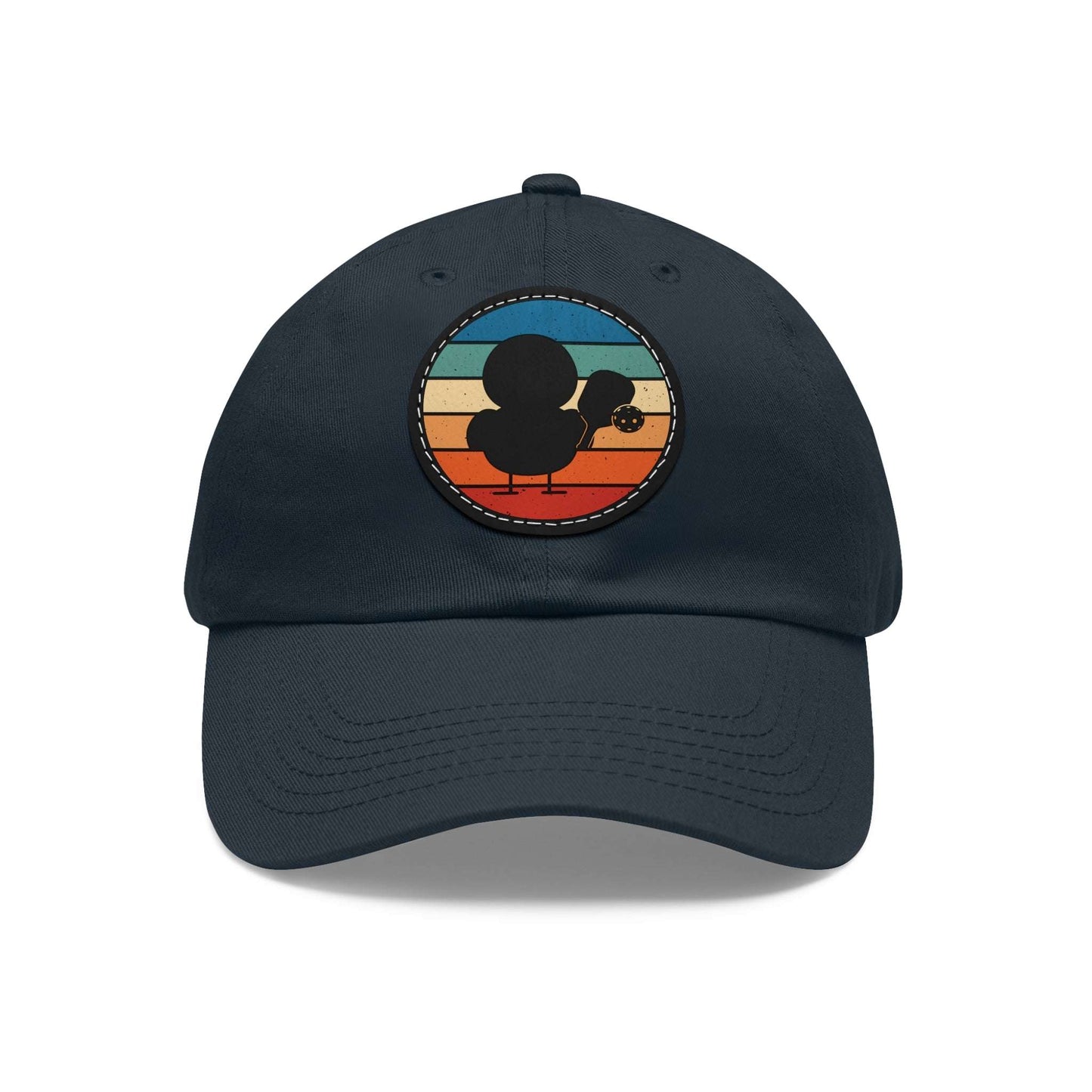 Pickleball Funny Cap - Pickleball Chick Navy