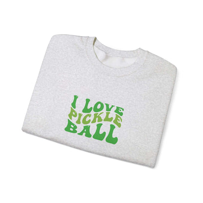 Women's Soft Pickleball Sweatshirt - I Love Pickleball