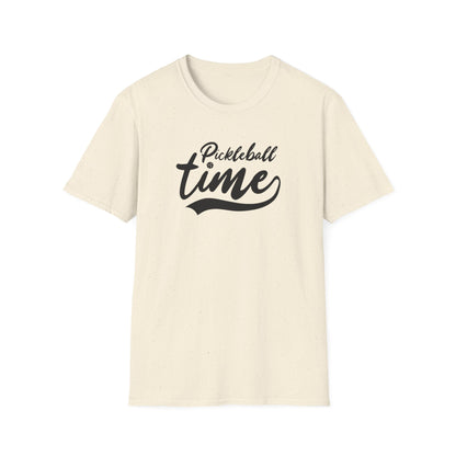Women's Sporty Pickleball T-shirt - Pickleball Time Beige