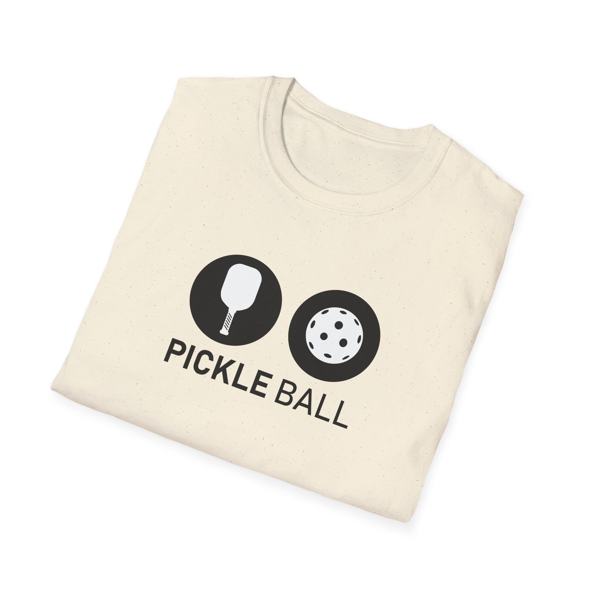 Women's Fun Pickleball T-shirt - Pickle and Ball