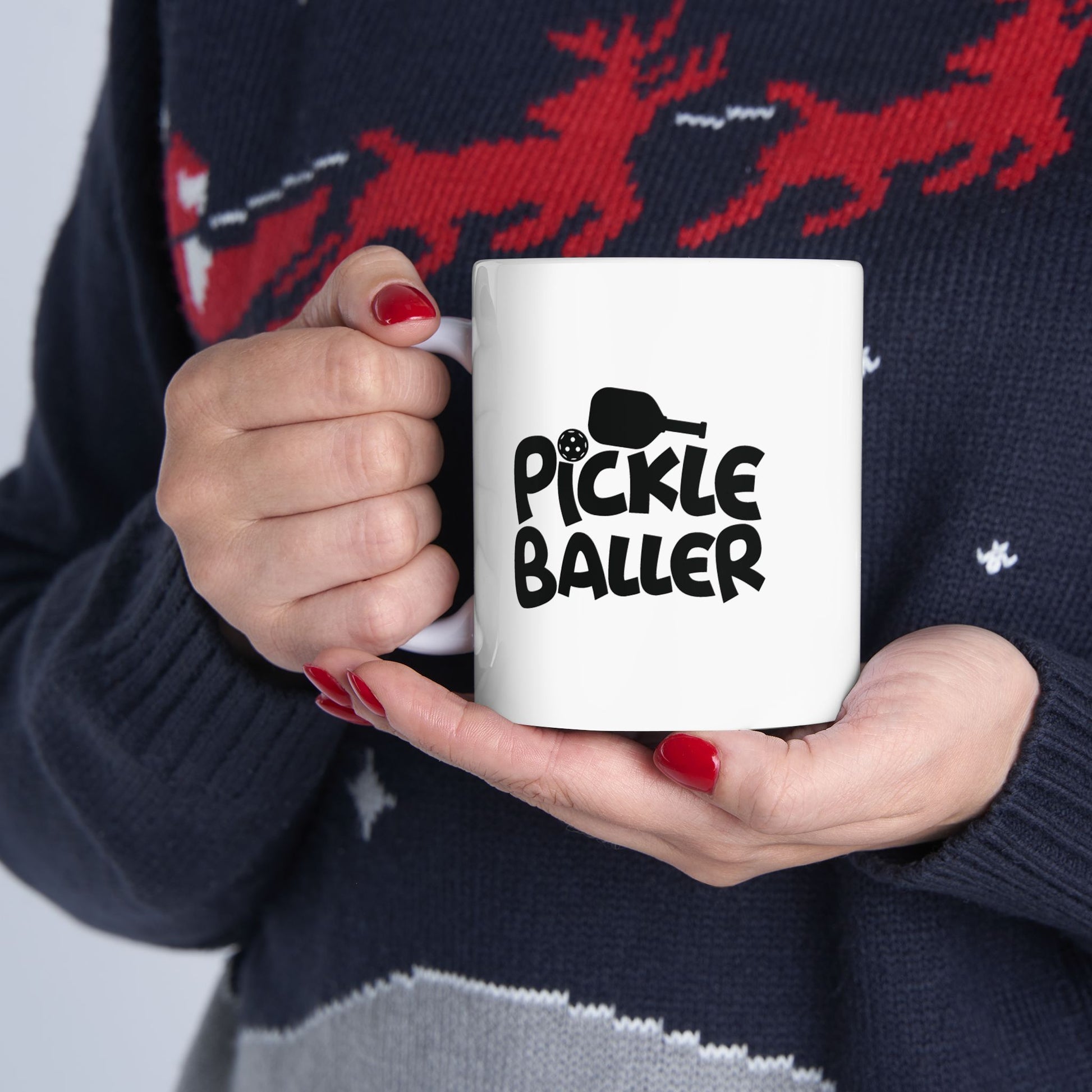 Pickleball Unique Mug - Pickle Balller
