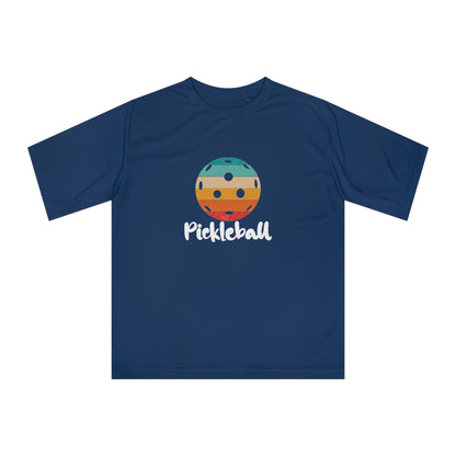 Women's Funny Pickleball T-Shirt - Pickleball & Ball Navy