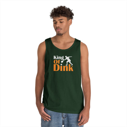 Men's Funny Pickleball Tank Top - King of Dink