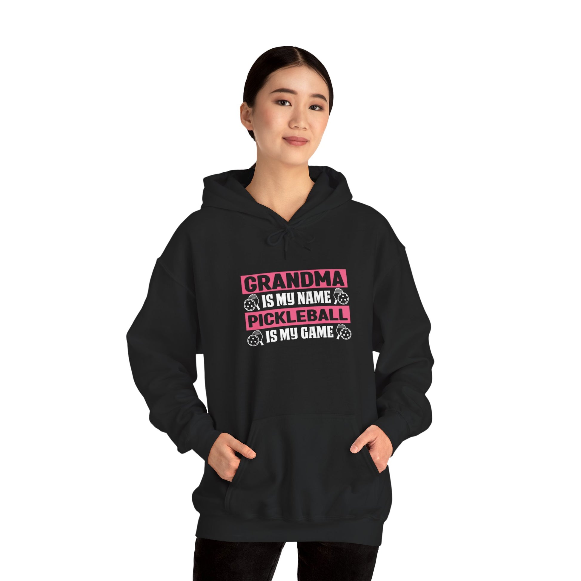 Women's Pickleball Hoodie - Grandma Is My Name Pickleball Is My Game