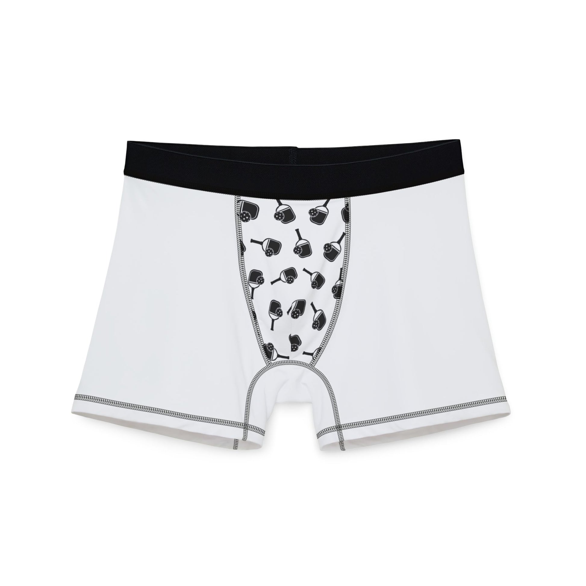 Men's Funny Pickleball Boxer - Pickleball Boss White