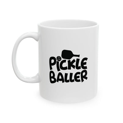 Pickleball Unique Mug - Pickle Balller