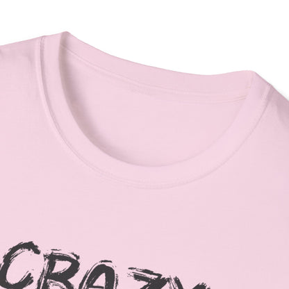Women's Funny Pickleball T-shirt - Crazy Pickleball Lady