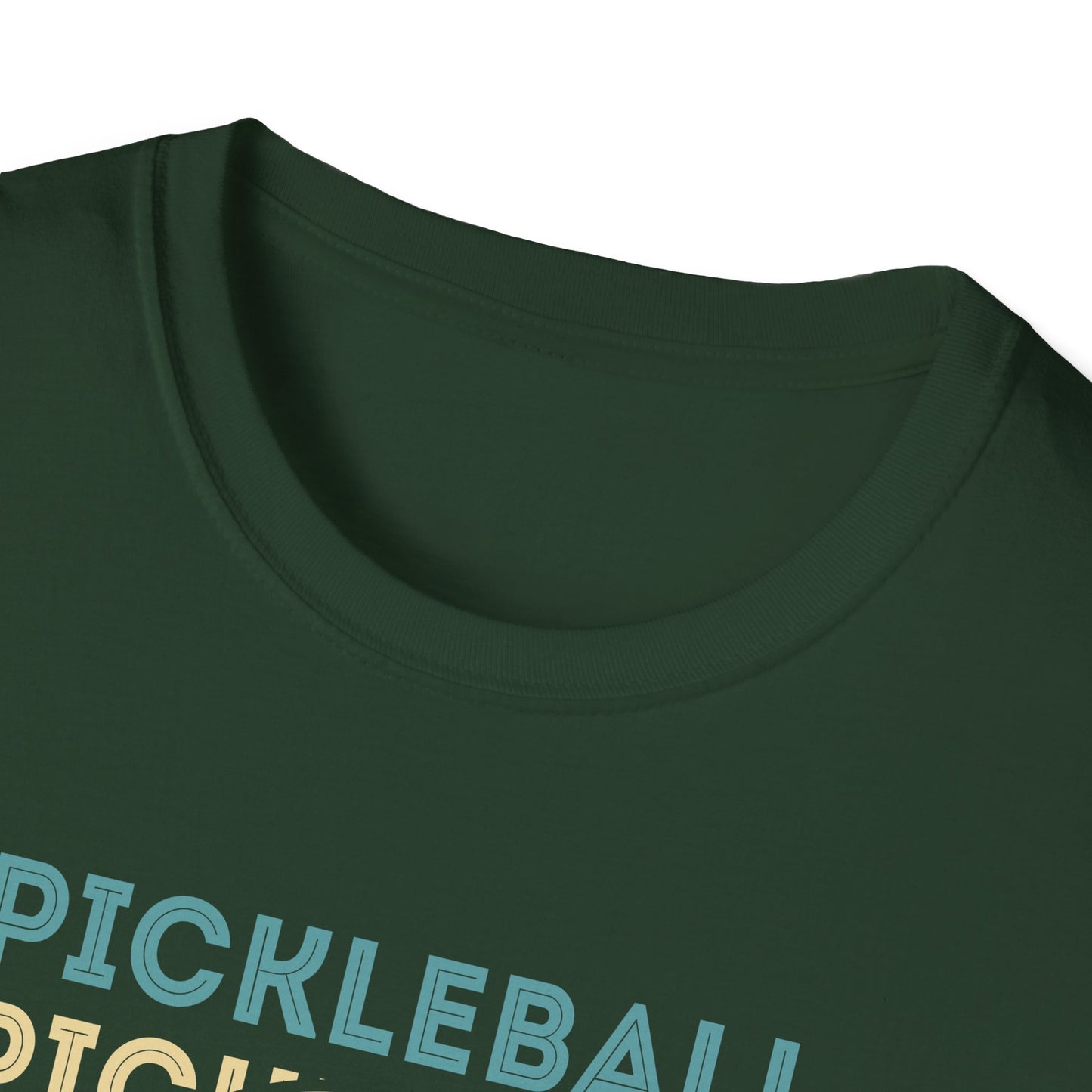 Men's Fun Pickleball T-shirt - Pickleball and Ball