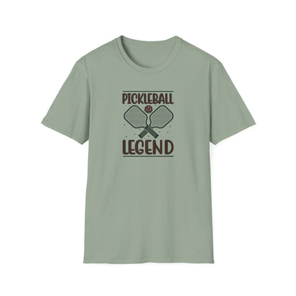 Women's Cute Pickleball T-shirt - Pickleball Legend Green