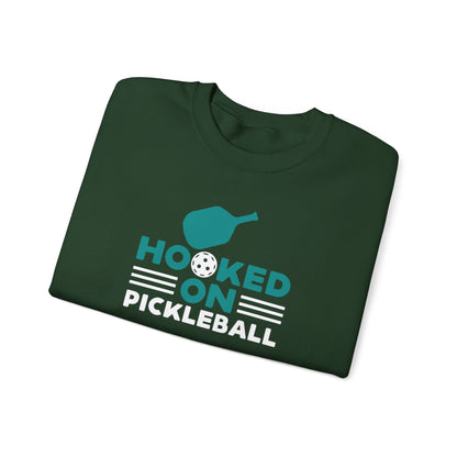 Men's Cool Pickleball Sweatshirt - Hooked on Pickleball