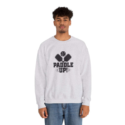 Men's Durable Pickleball Sweatshirt - Paddle Up