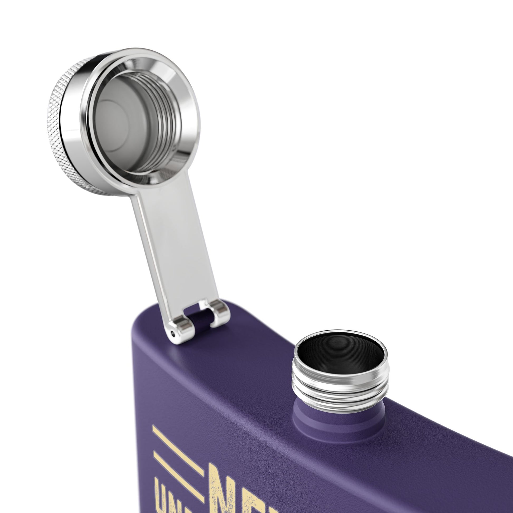 Pickleball Cool Flask - Never Underestimate an Old Man