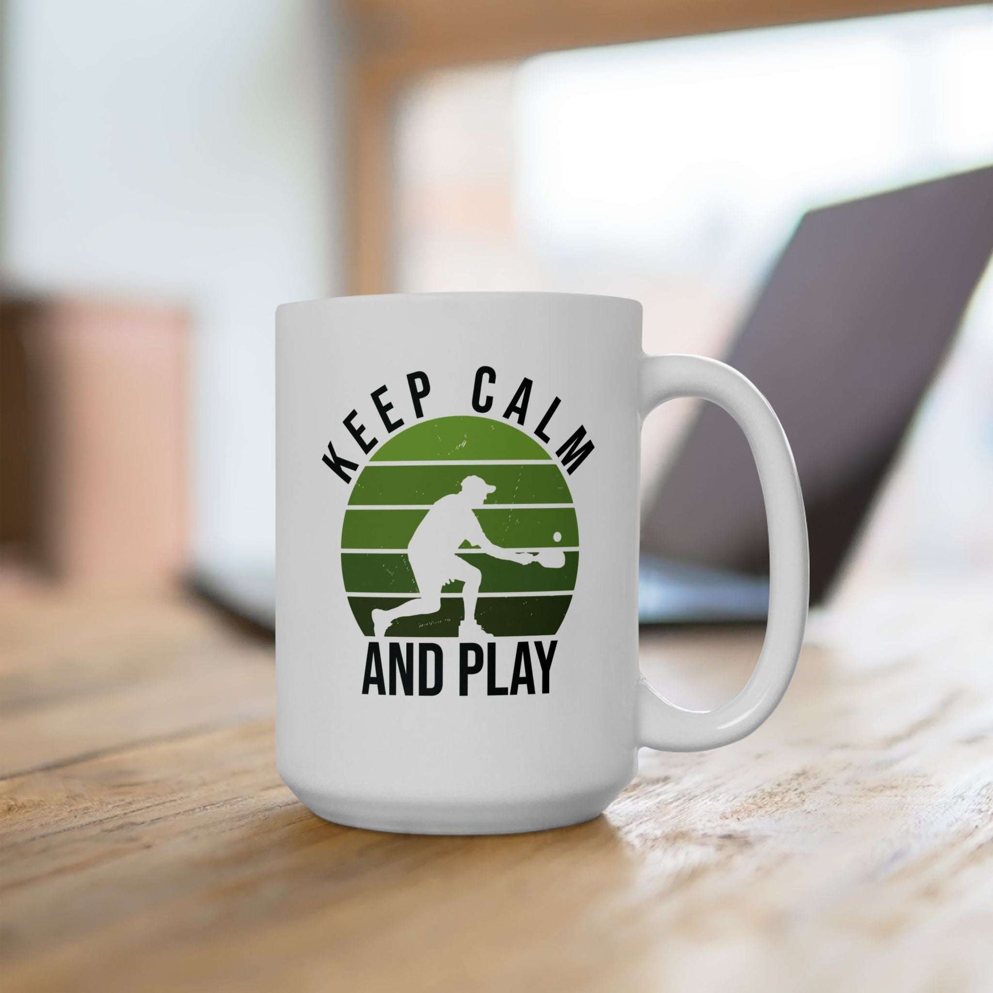 Pickleball Unique Mug - Keep Calm and Play