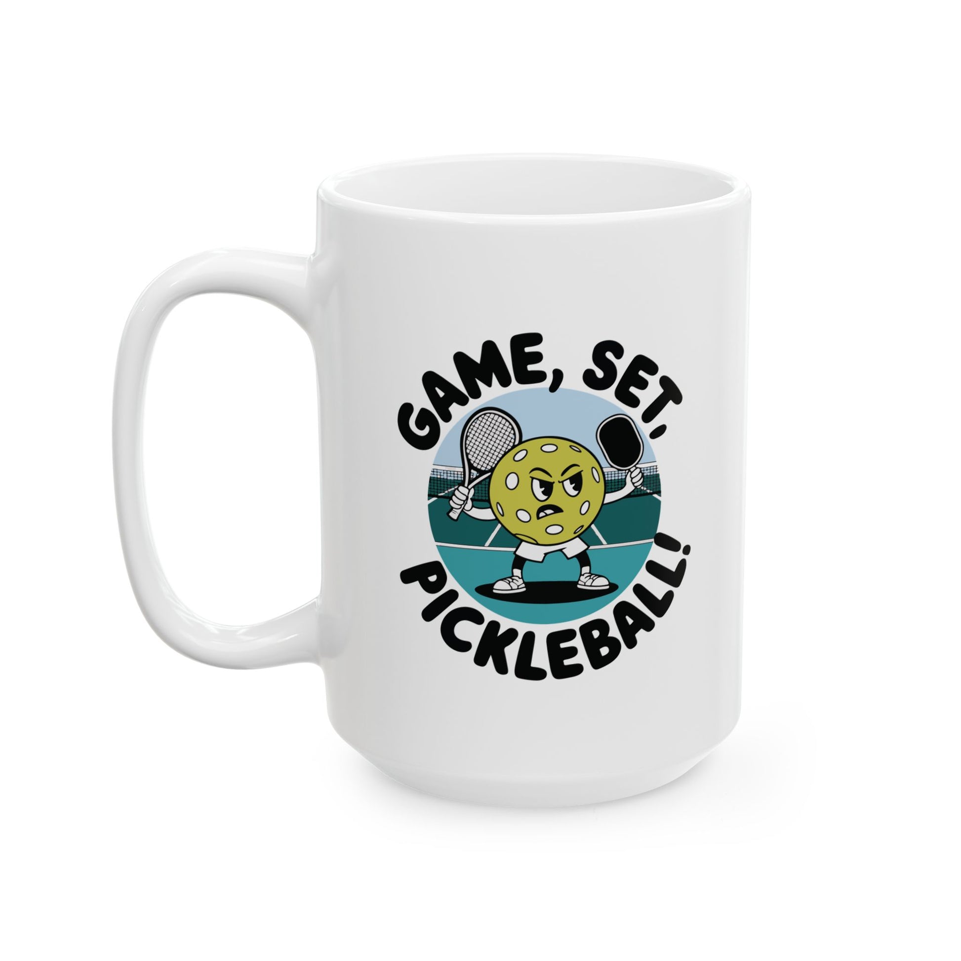 Pickleball Durable Mug - Game, Set, Pickleball
