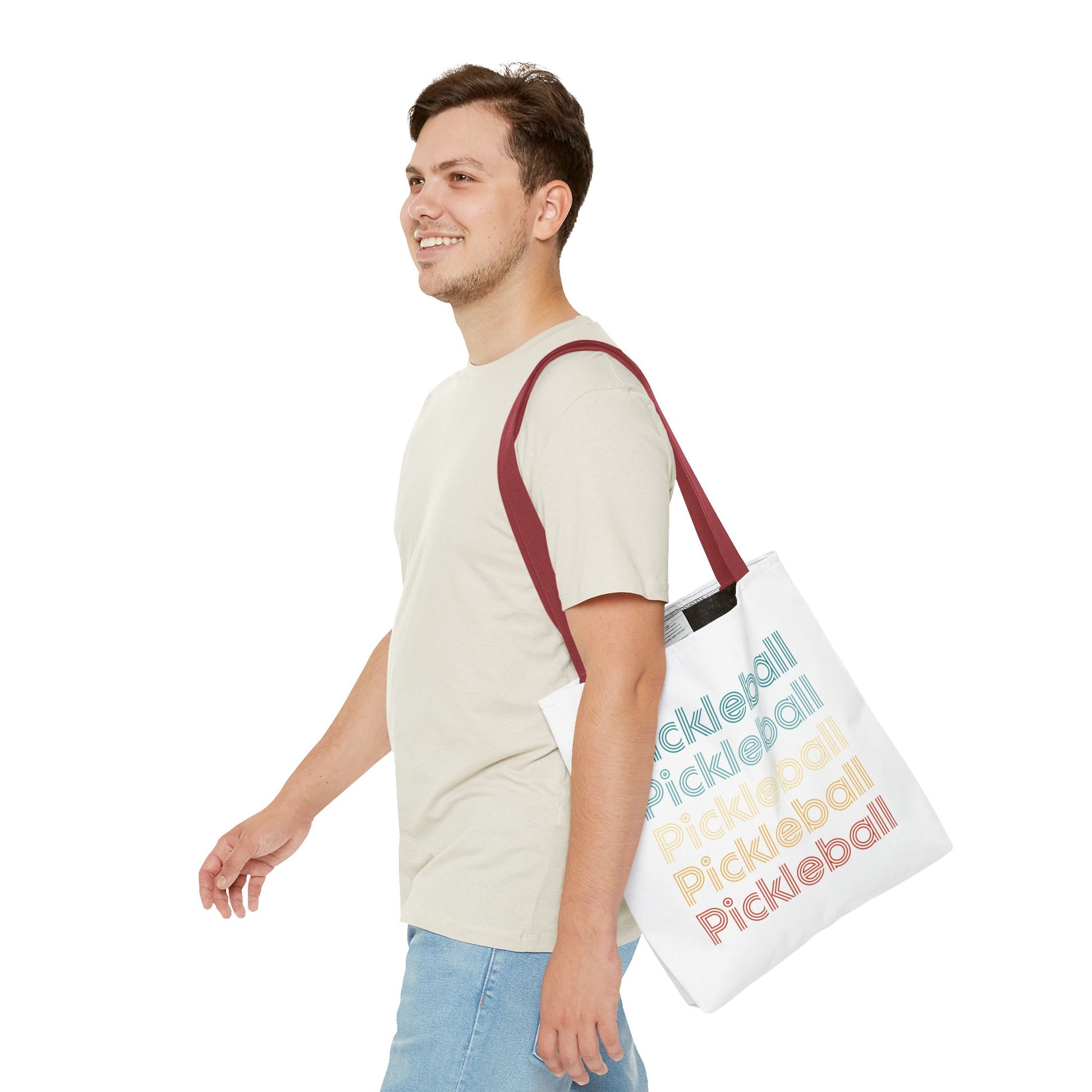 Pickleball Playful Tote Bag - Pickleball Repeat