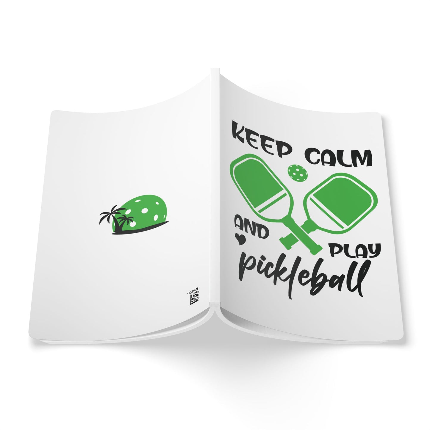 Pickleball Cheerful Journal - Keep Calm & Play Pickleball
