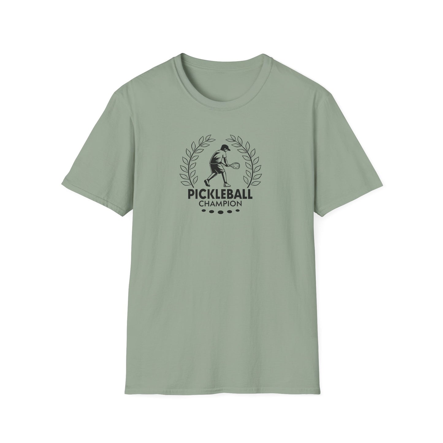 Men's Sporty Pickleball T-shirt - Pickleball Champion Green