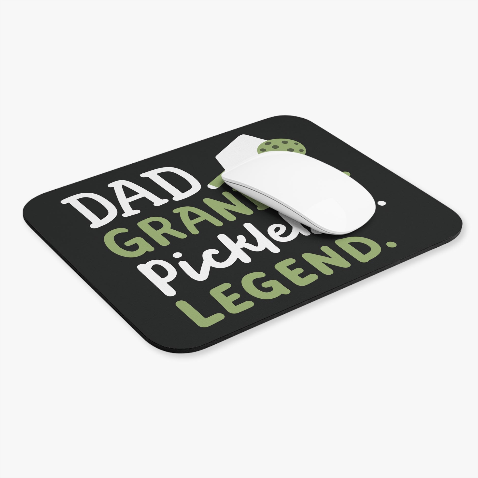Pickleball Durable Mouse pad - Dad Grandpa Pickleball Legend