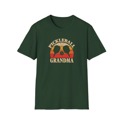 Women's Cool Pickleball T-shirt - Pickleball Grandma Green