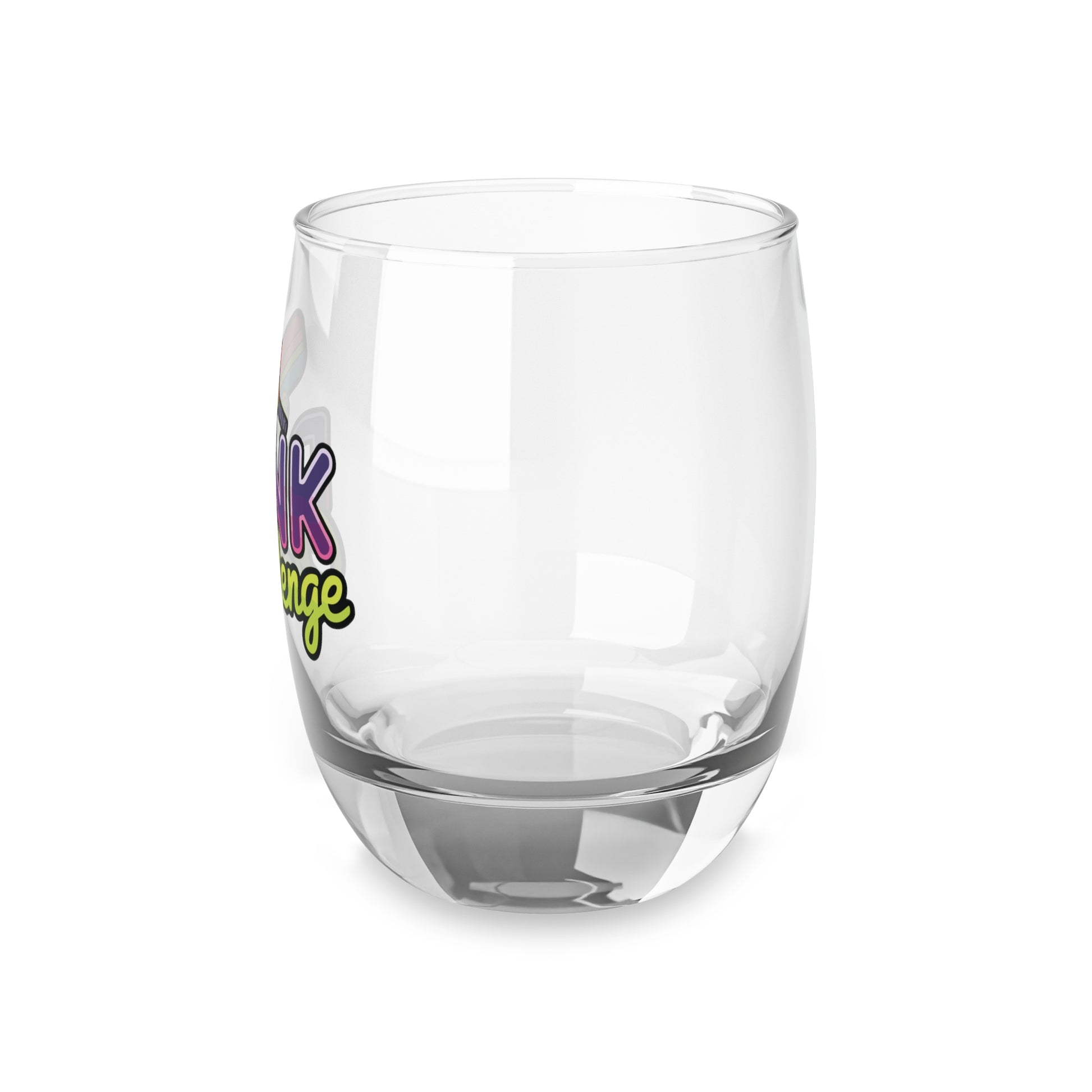 Pickleball Vibrant Whiskey Glass - Dink Challenge