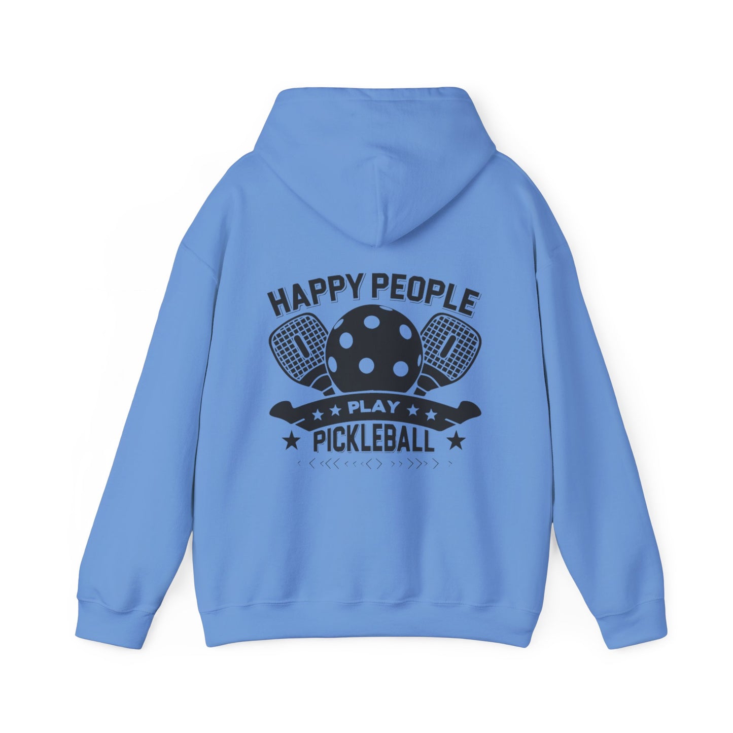 Men's Playful Pickleball Hoodie - Happy People Play Pickleball