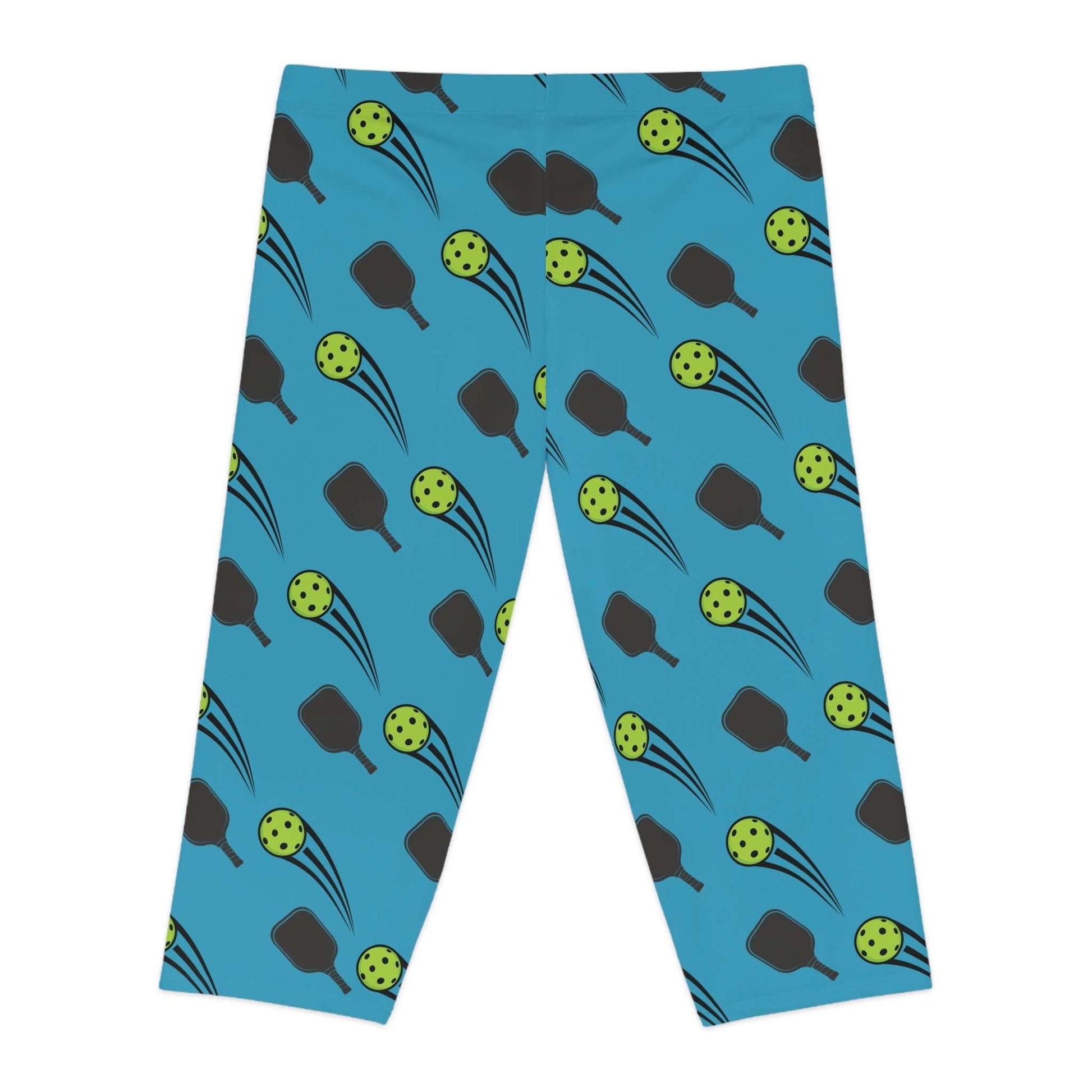 Women's Vibrant Pickleball Legging - Paddle and Ball