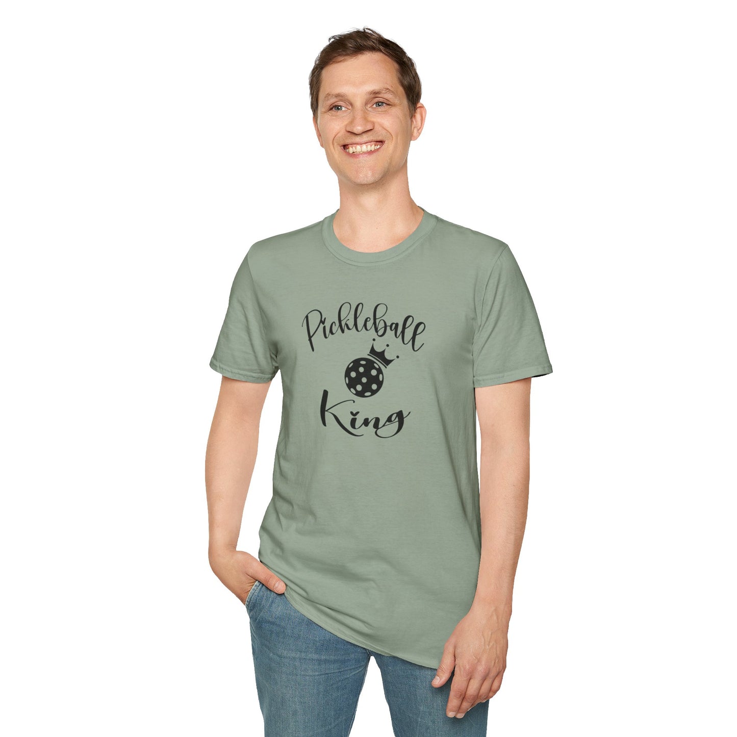 Men's Unique Pickleball T-shirt - Pickleball King