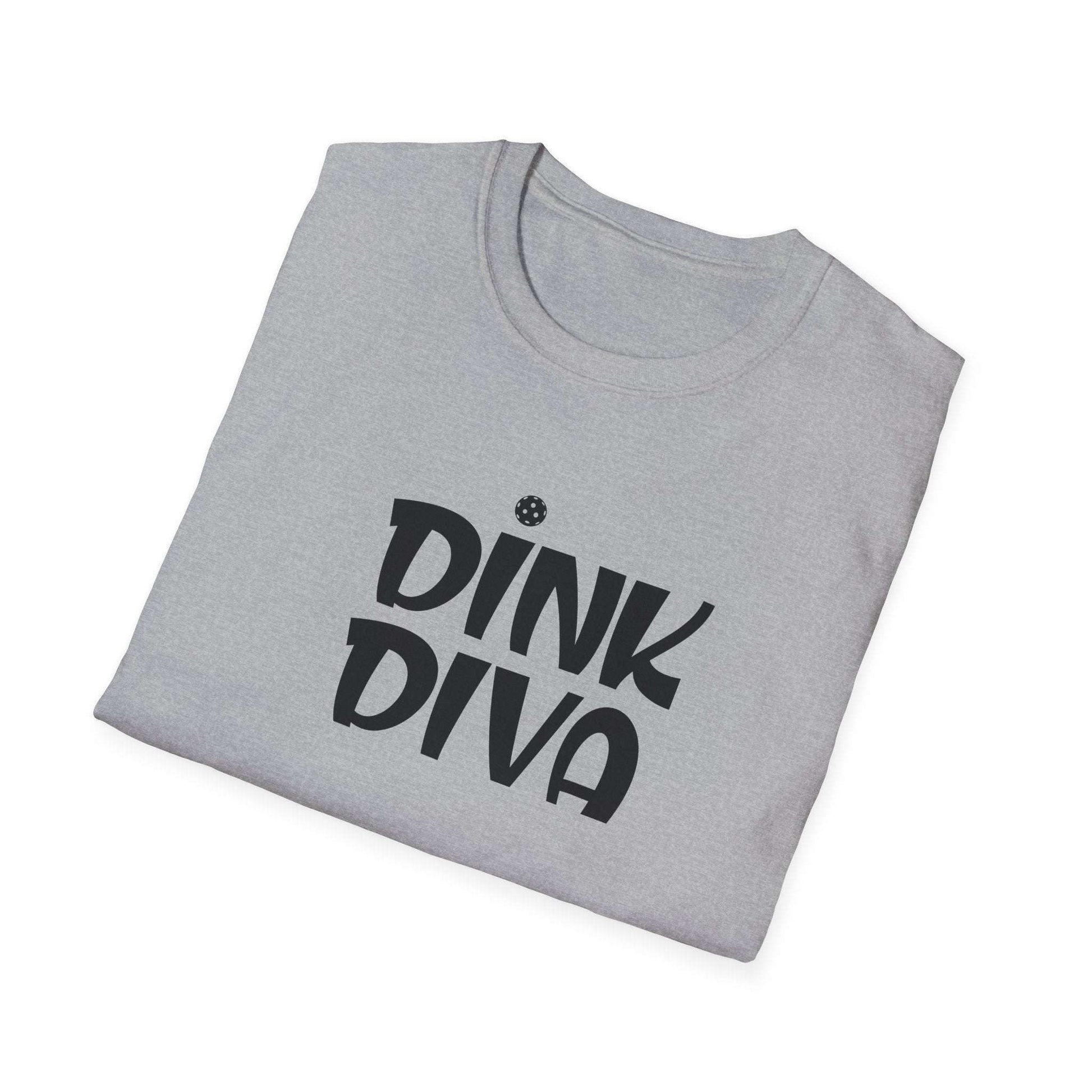 Women's Funny Pickleball T-shirt - Dink Diva