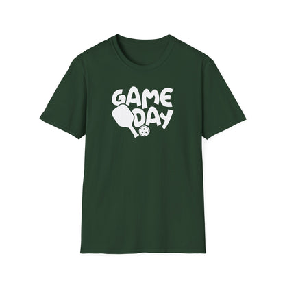 Men's Durable Pickleball T-shirt - Game Day Green