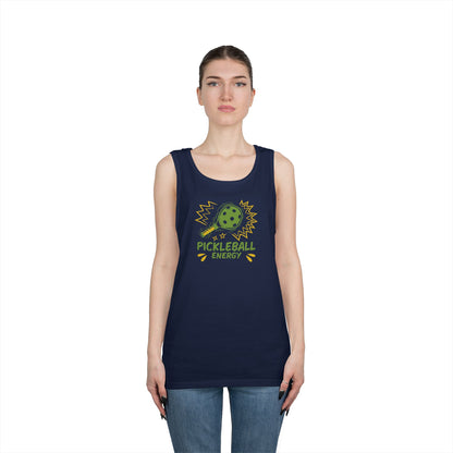 Women's Quirky Pickleball Tank Top - Pickleball Energy