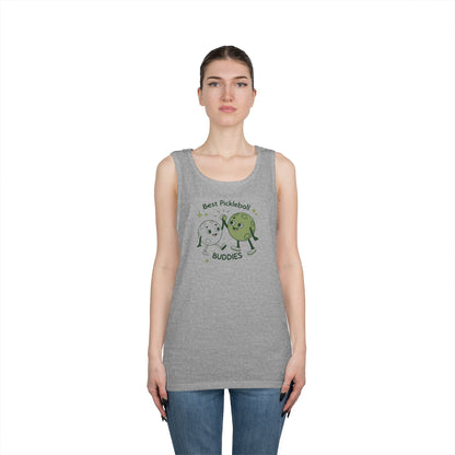 Women's Stylish Pickleball Tank Top - Best Pickleball Buddies