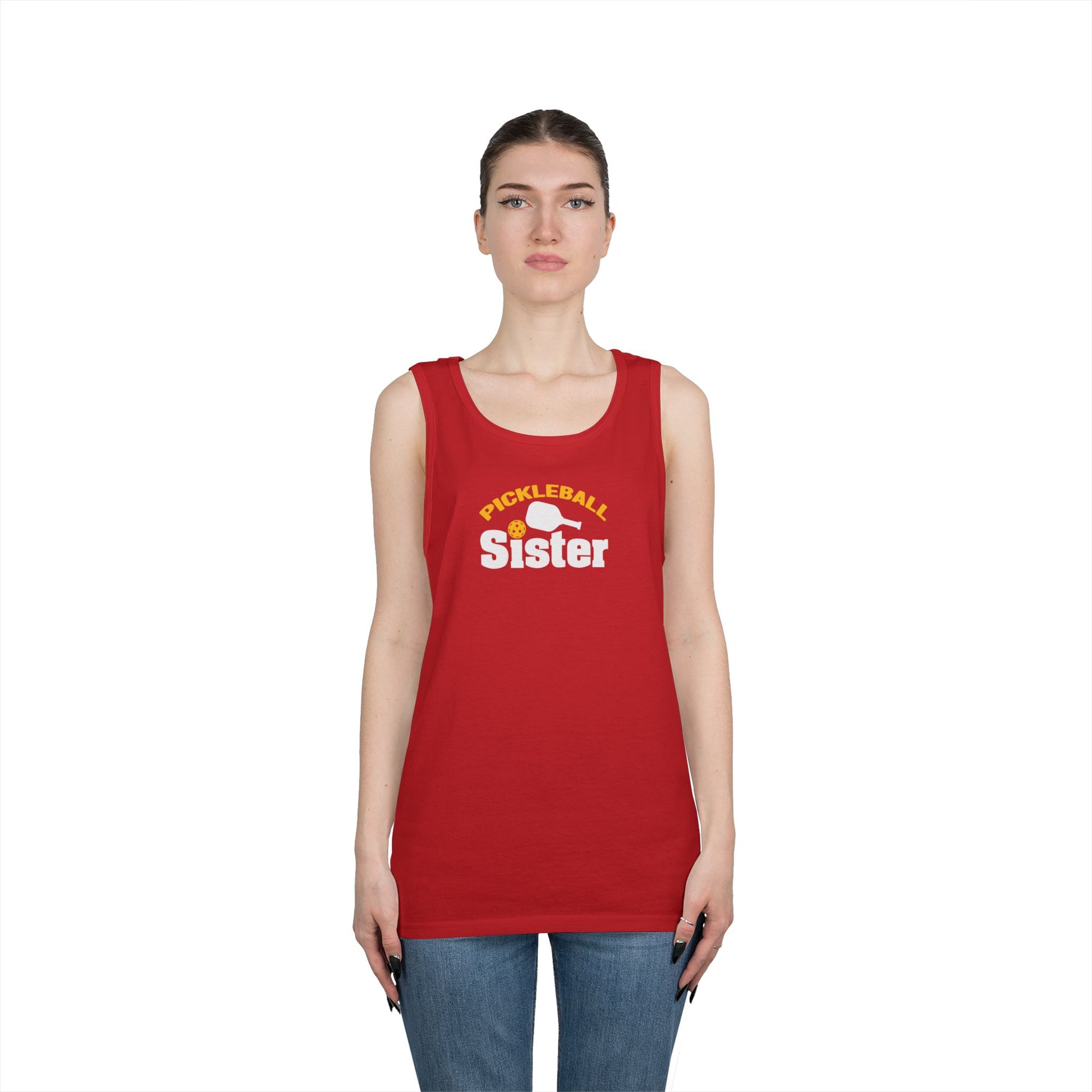 Women's Unique Pickleball Tank Top - Pickleball Sister