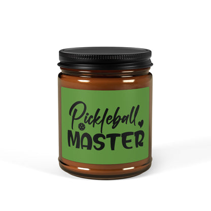 Pickleball Energetic Candle - Pickleball Master Amber