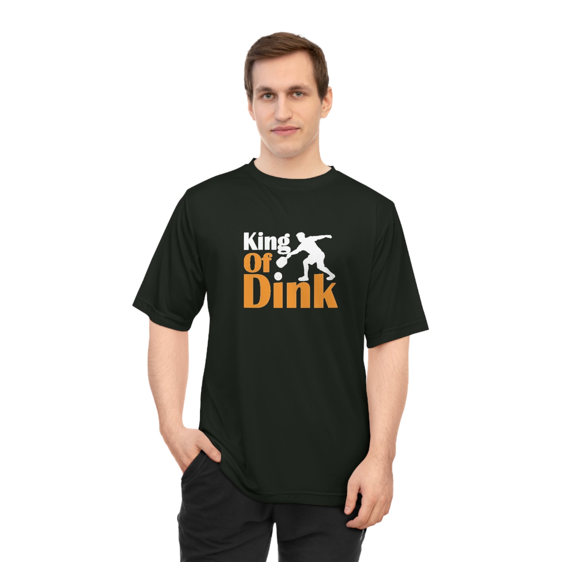 Men's Funny Pickleball T-shirt - King of Dink