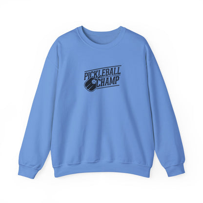 Men's Comfy Pickleball Sweatshirt - Pickleball Champ Blue