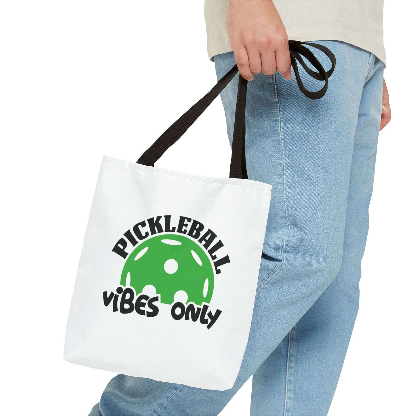 Pickleball Durable Tote Bag - Pickleball Vibes Only