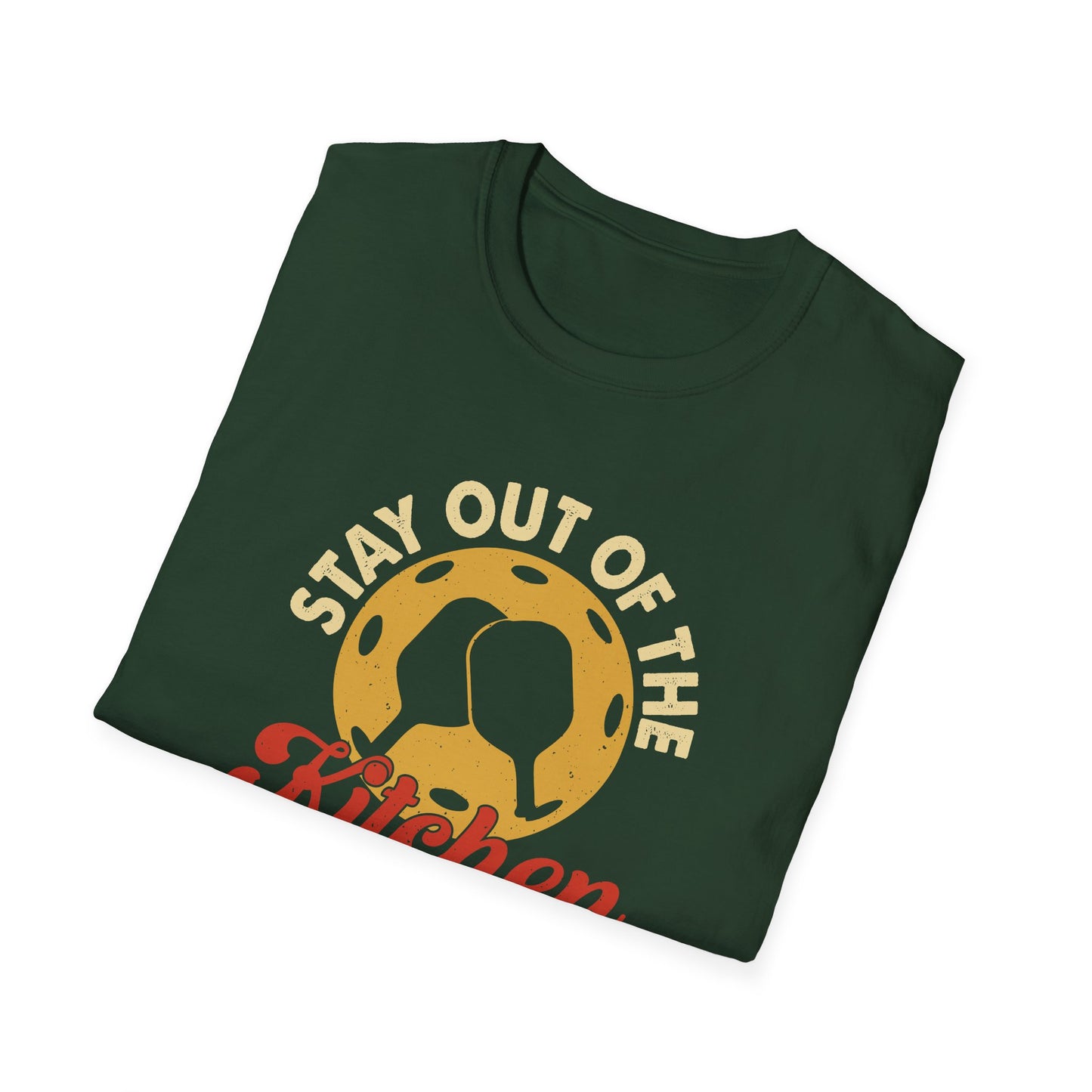 Women's Pickleball T-shirt - Stay Out of the Kitchen Play Pickleball