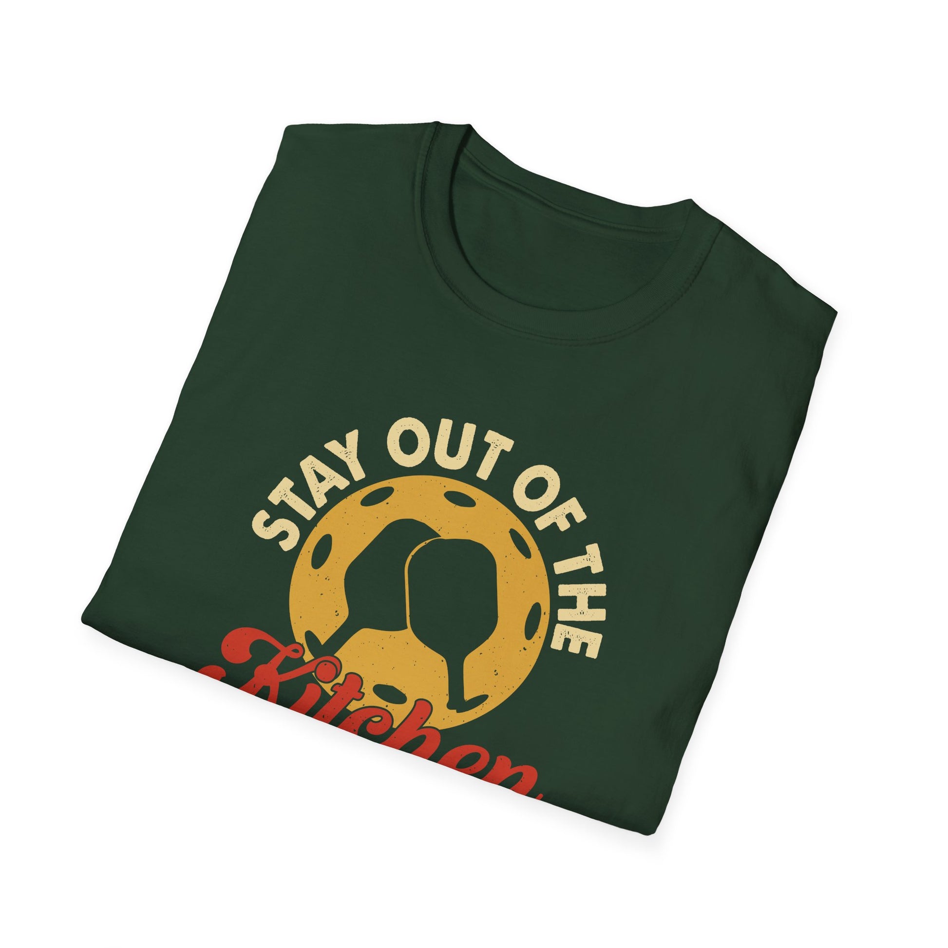 Women's Pickleball T-shirt - Stay Out of the Kitchen Play Pickleball