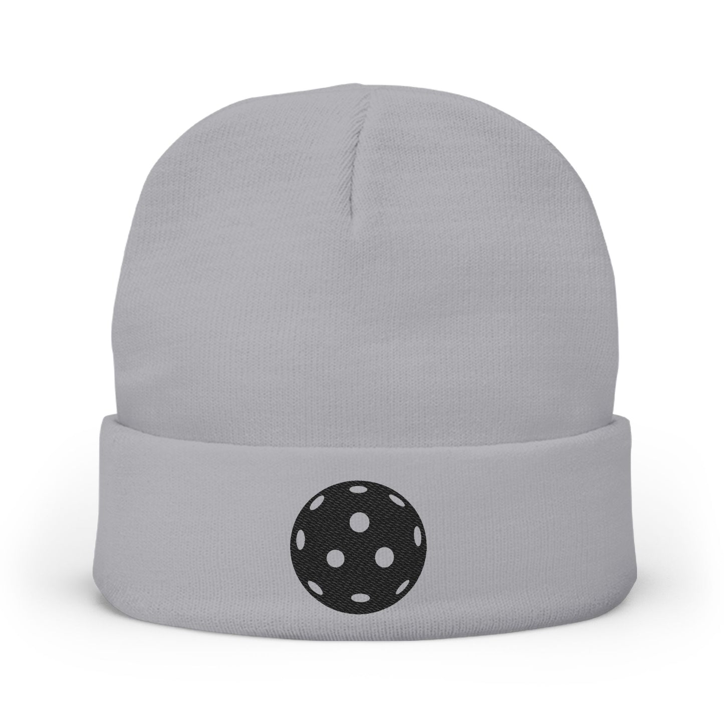 Pickleball Durable Beanie - Pickleball Ball Gray
